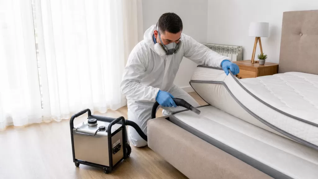 Tratamiento profesional para chinches de cama