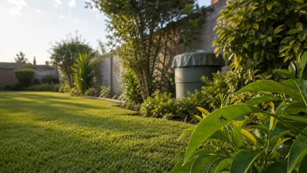 Control profesional de mosquitos en jardines y patios
